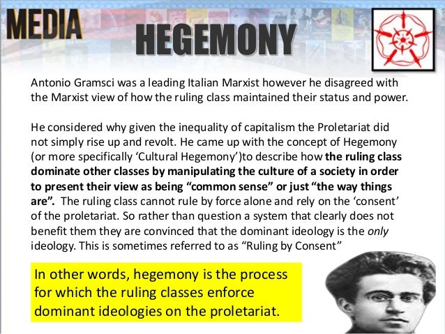 gramsci cultural hegemony gramsci hegemony